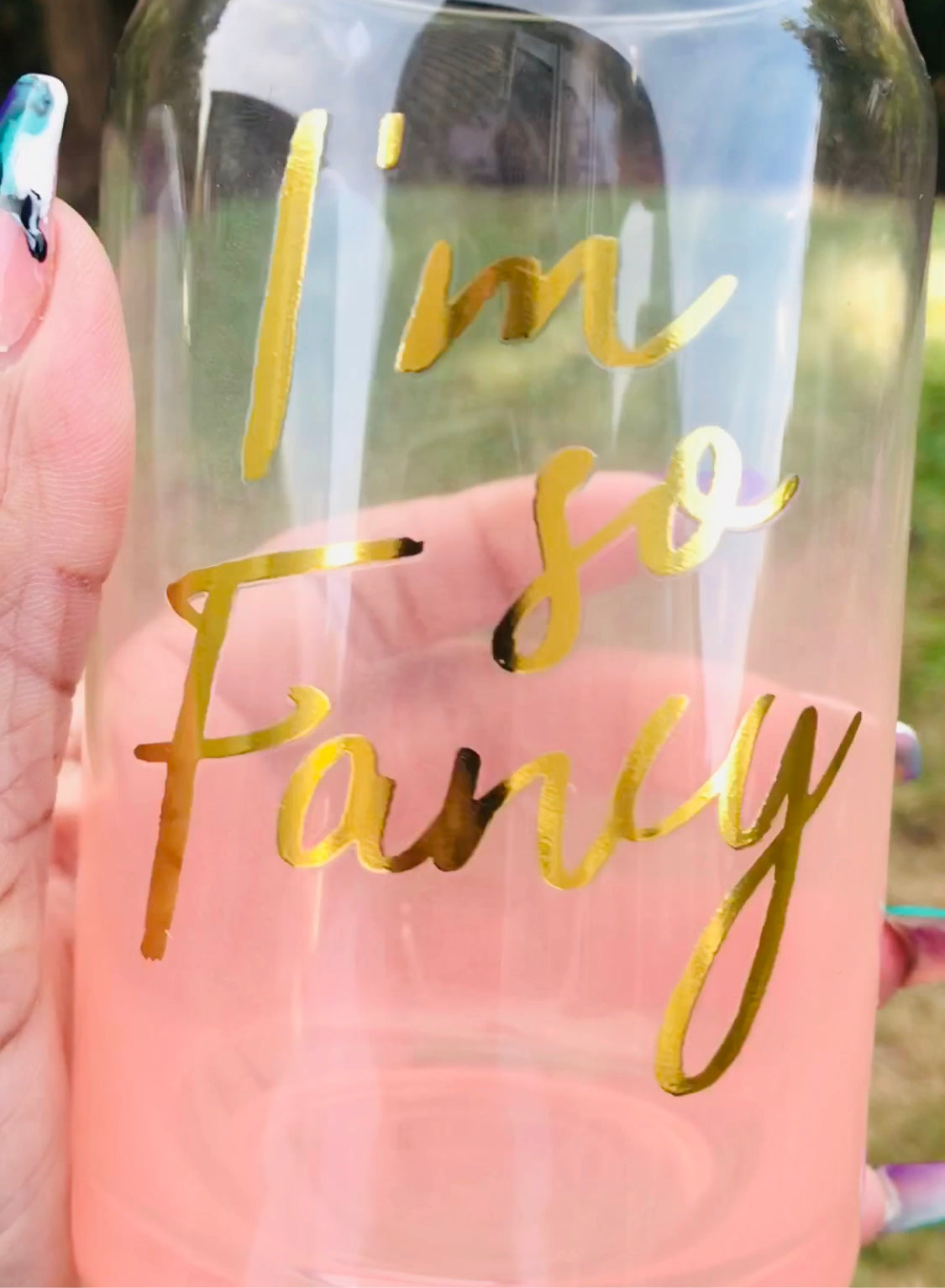 I’m So Fancy (glass)